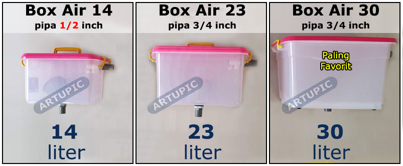 Box Air 14 23 dan 30 liter