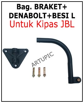 Braket denabolt tiang Kipas Ternak JBL