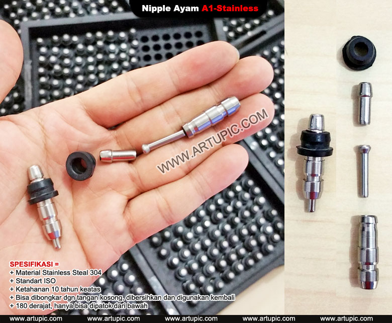 Nipple Ayam A1-Stainless Artupic