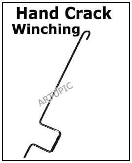 Hand Crank Winching