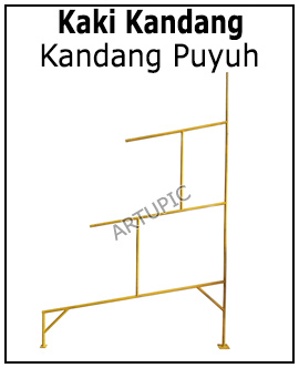 Kaki kandang ayam petelur