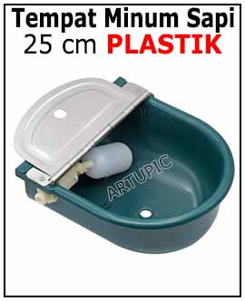 Tempat minum sapi plastik
